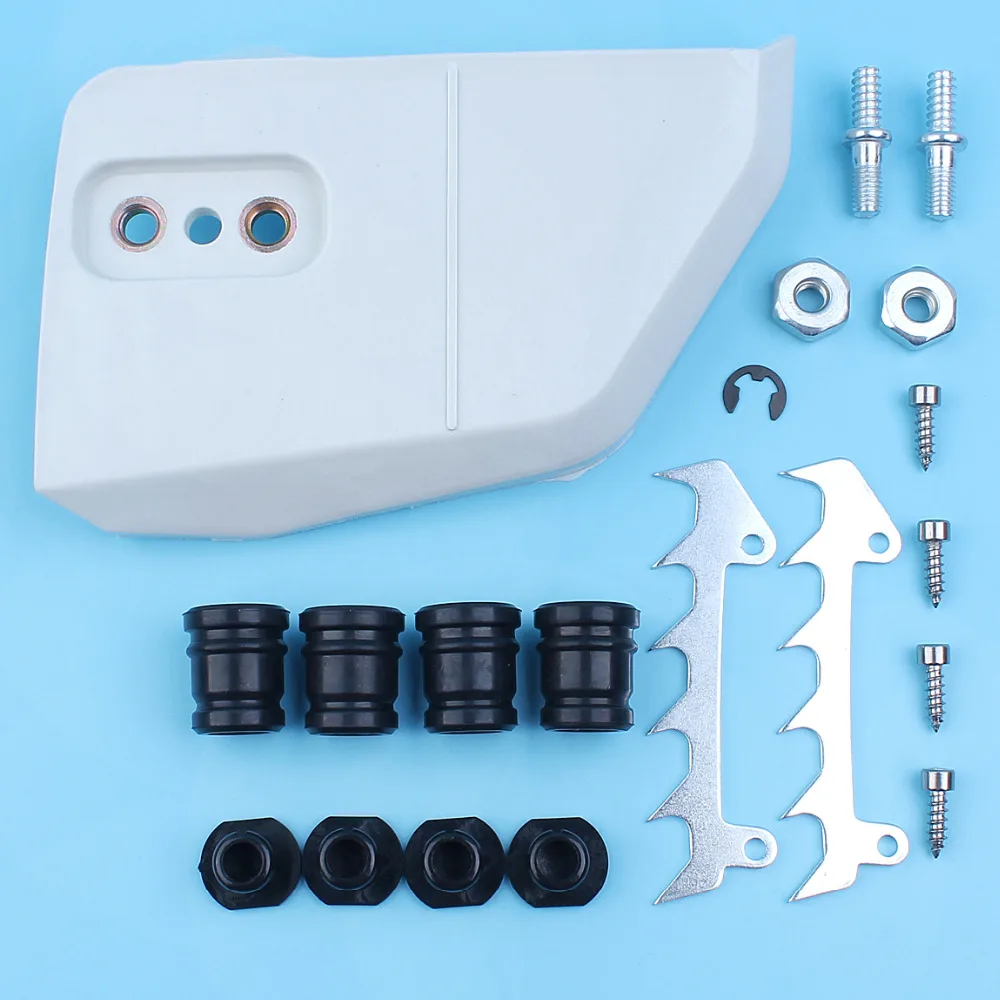 Накладка на звездочку сцепления, комплект креплений для буфера, комплект для высечки собак для Stihl 018 MS180 017 MS170, Шпилька для бампера цепной пи...