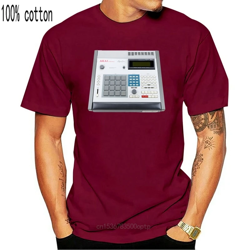 Белая футболка MPC 60 Akai mpc60 быстрая доставка! Высокое качество!|Мужские футболки| |