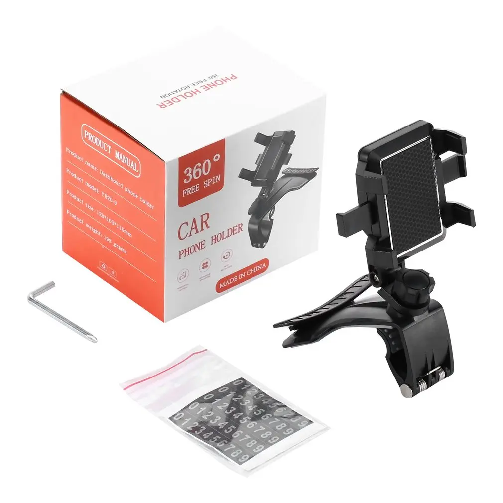 

Car 360 Degree Swivel Phone Mount Gravity Car Holder For Phone Air Vent Clip Mount Mobile Cell Stand Smartphone GPS Support