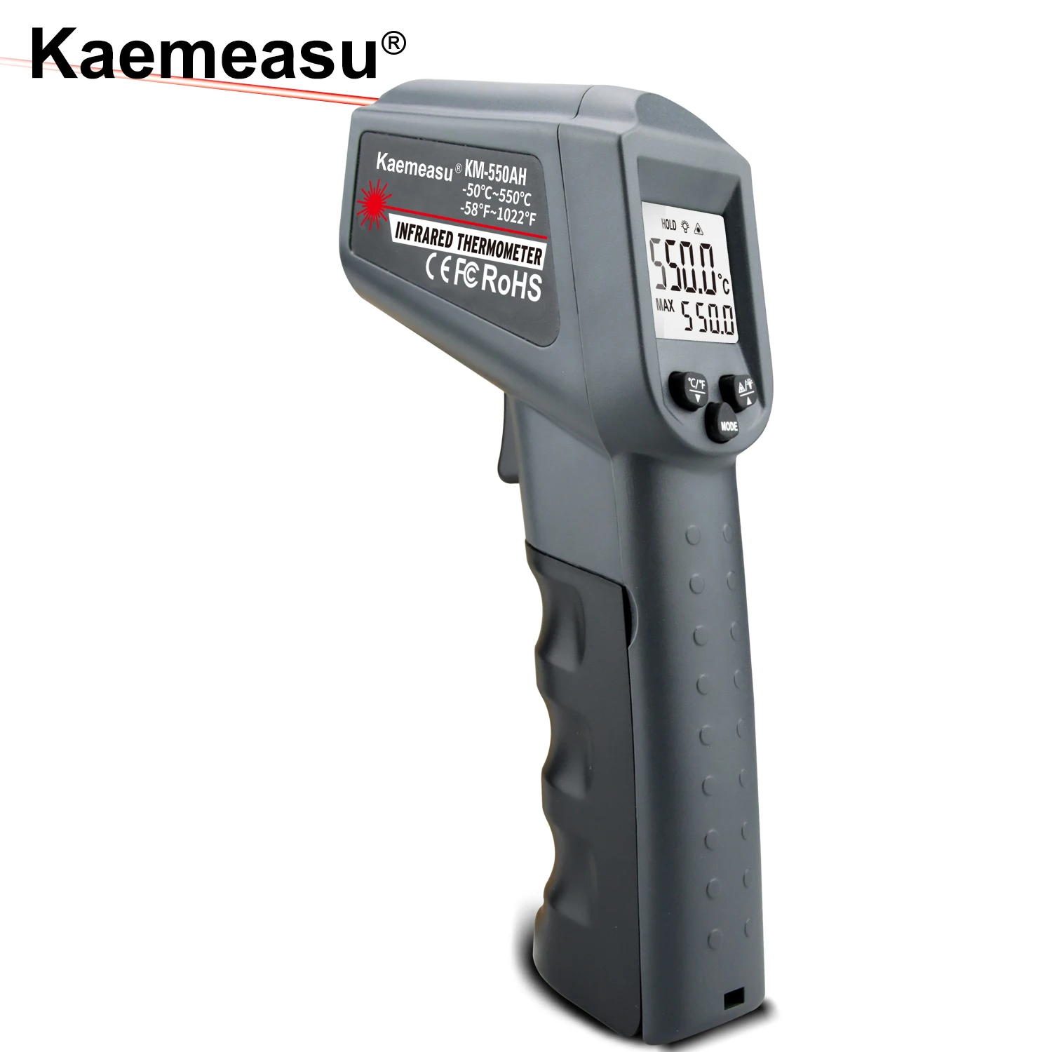 Портативный лазерный измеритель температуры бесконтактный термометр