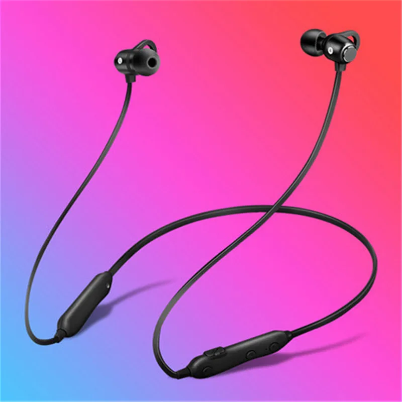 

S6 Wireless Bluetooth Earphone Magnetic HD Stereo Bass Neckband Headset for Samsung Galaxy S10 S9 S8 S7 Plus Note7 A7 2018