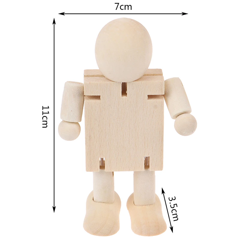 

Novelty Wooden Robot Toy Learning Transformation Colorful Wooden Toy For Kid