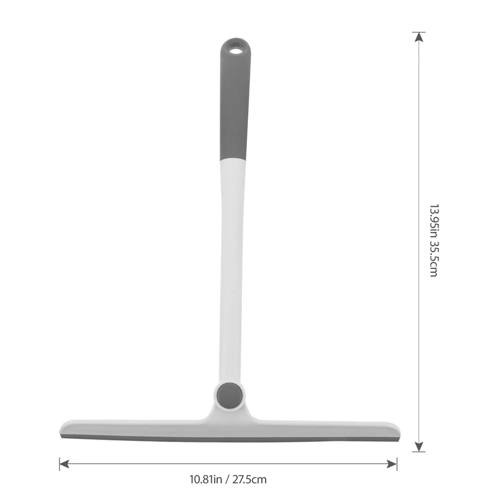 

2pcs Convenient Squeegee Car Wipers Rotating Window Cleaners (Grey White)