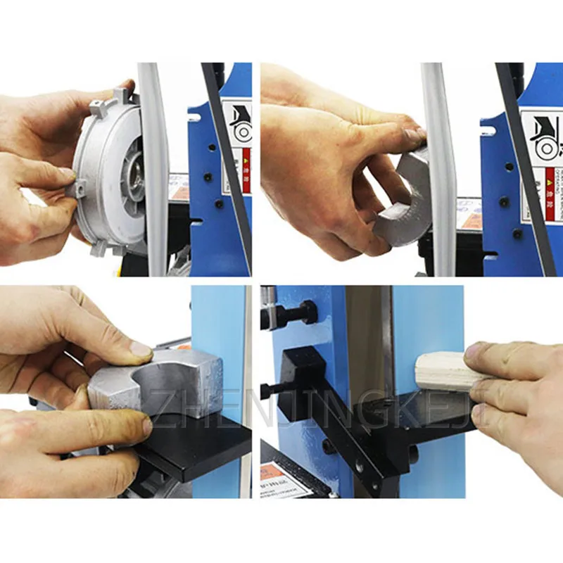 

220V/380V Abrasive Belt Machine Vertical Sander Belt Grinder Polisher Woodworking Sanding Grinding Polishing Machine Sharpener