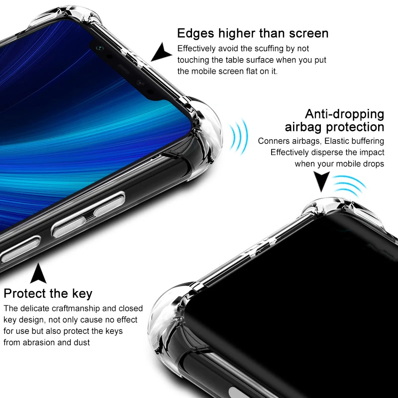 Ударопрочный силиконовый чехол из ТПУ для HTC U11 Eyes U12 Life Plus U Play Ultra U19E Desire 12 19 12S|case for