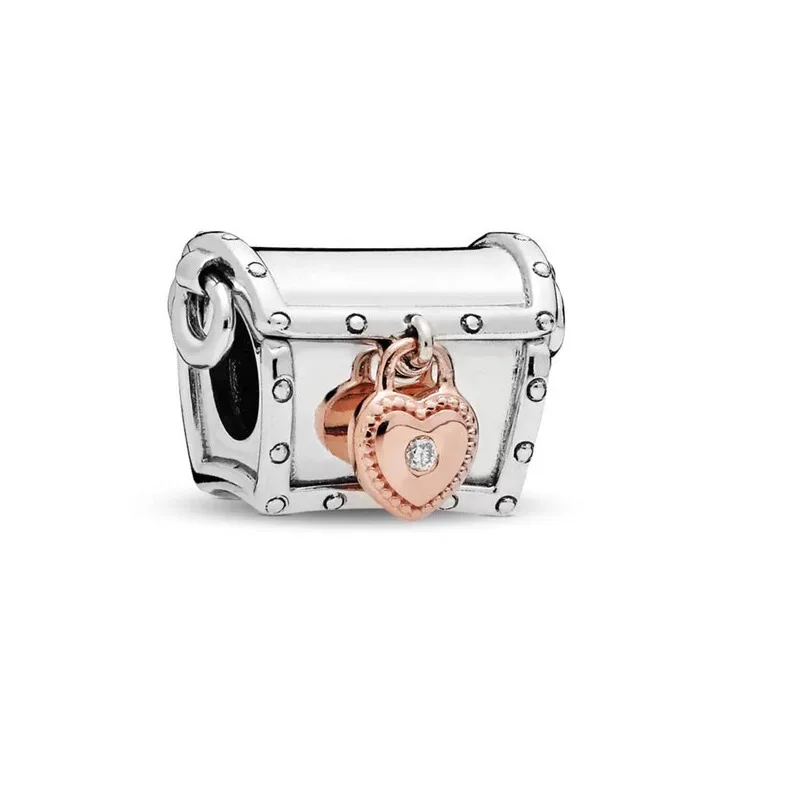 

Hot style 100% 925 Sterling Silver Charm Pando Bead Charm DIY Jewelry Gift for Women with Little Ghost Flower Bracelet