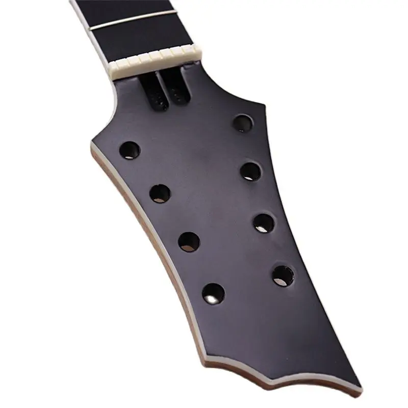 elektrische gitarre neck 8 string gitarre neck 24 bünde hals schwarz farbe gute qualität schwarz hals für elektrische gitarre free glob