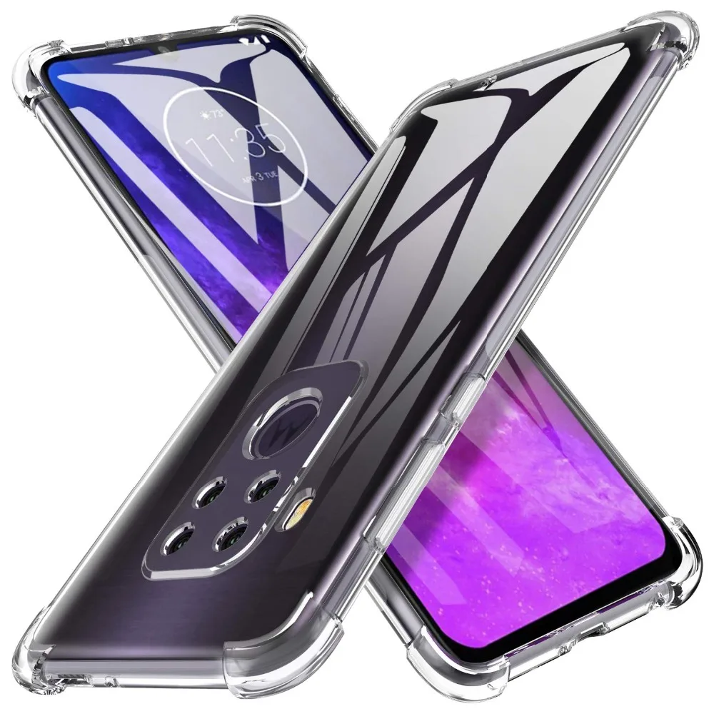 Противоударный чехол для Motorola MOTO G30 G10 G9 Plus E7 G8 Power Lite G Stylus 5G One Fusion телефона из ТПУ |
