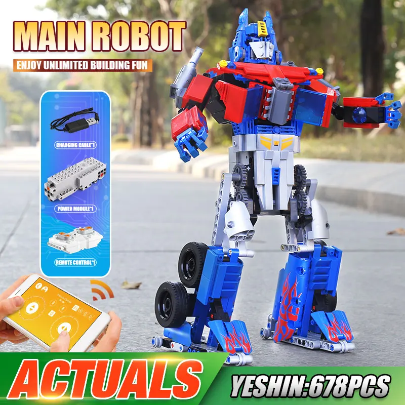 

MOULD KING 15036 Creative Toys The APP RC Controlled Changing Robot Model Motorized High-Tech Building Block Bricks Kids Gifts