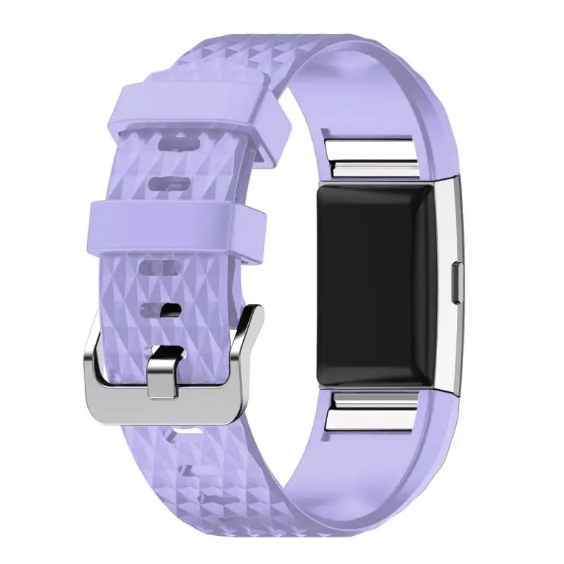Ремешок силиконовый для фитнес-браслета Fitbit Charge 2 сменный мужской браслет