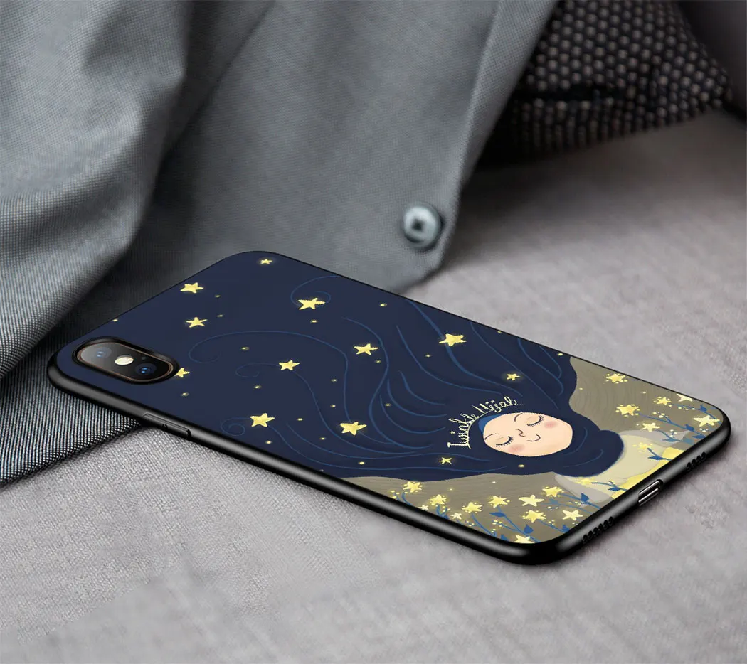 IYICAO Мусульманский Исламский Женский Мягкий силиконовый чехол для iPhone 11 Pro Max XR X XS 6