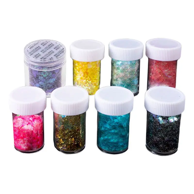 

Epoxy Filler Powder Bright Color Glitter DIY Nail Beauty Sequins Filling Tools
