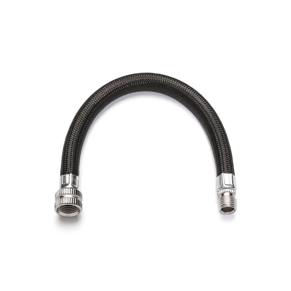 

1Pc 2021 Hot Bicycle Pump Extension Hose Tube Pipe Cord Portable Bike Pumping Service Parts Longer