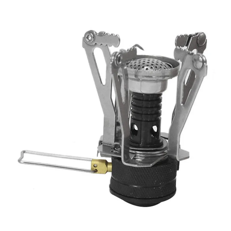 Mini Camping Stove Automatic Foldable Outdoor Cookware Tool for Picnic Cookout Hiking | Спорт и развлечения