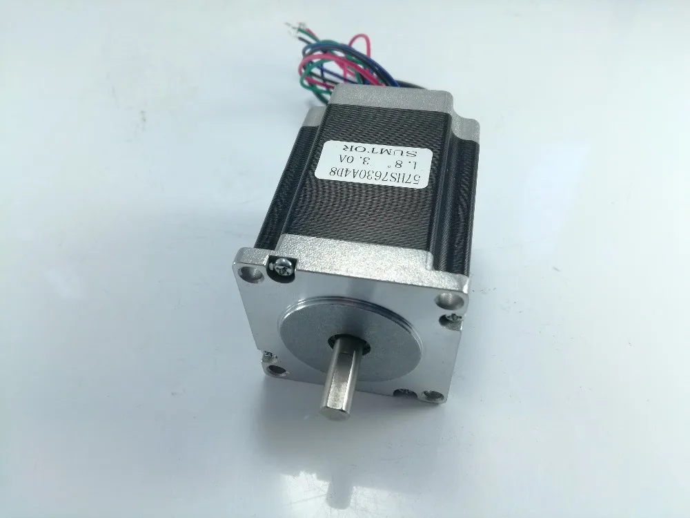 4-проводной шаговый двигатель 1 8 NEMA 23 180 Н. Cm 250oz-in Длина корпуса 76 мм CE ROHS CNC |