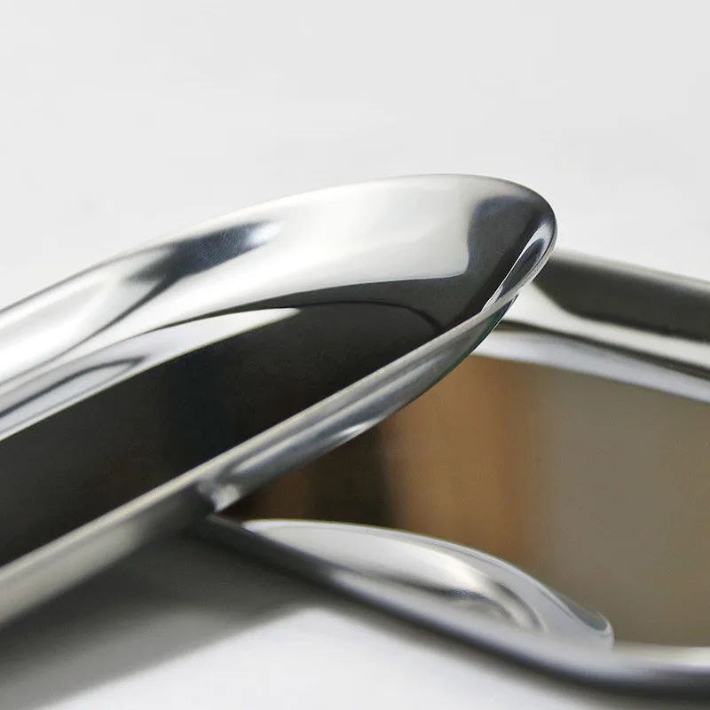 Металлический поднос для украшений в скандинавском стиле Овальный Настольный