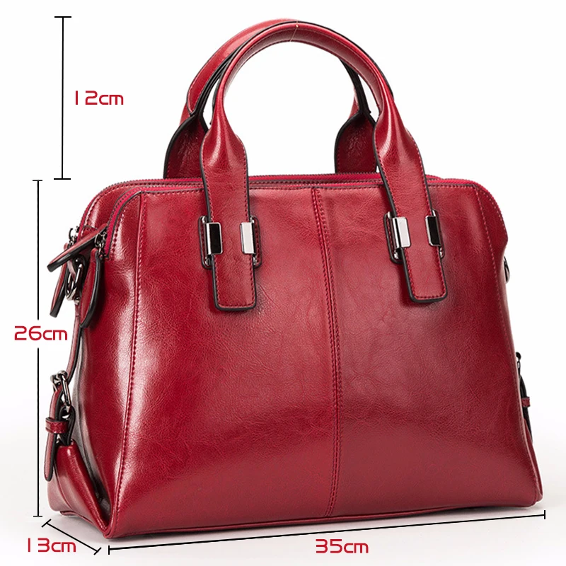 Женские сумки из натуральной кожи модные женские роскошные с двойной молнией на