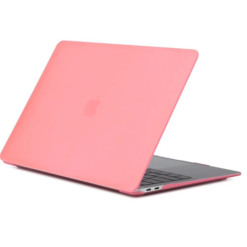

For Macbook Air 13 A2337 Case/Pro 13 A2338/Air Pro 15/11/13 A2179/Macbook White A1342/Macbook 12" Matte Pink Laptop Hard Cover