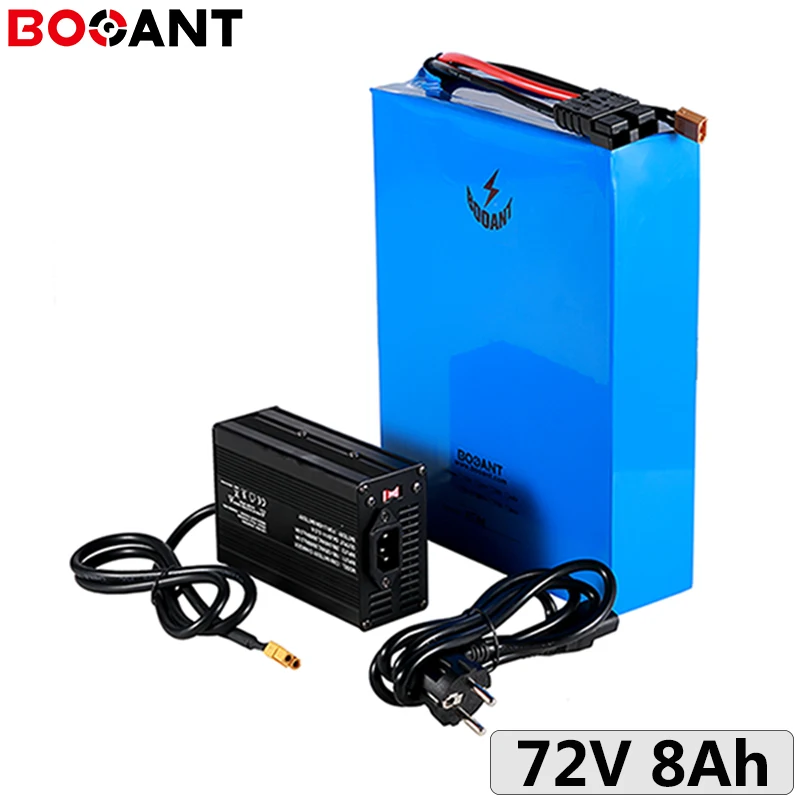 72V 8Ah 800W резервный литий ионная аккумуляторная батарея для зарядки Ноута и