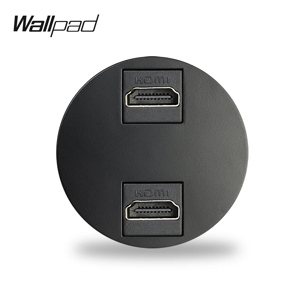 Wallpad 5 цветов двойной HDMI 3 0 Соединительный порт настенная розетка модуль
