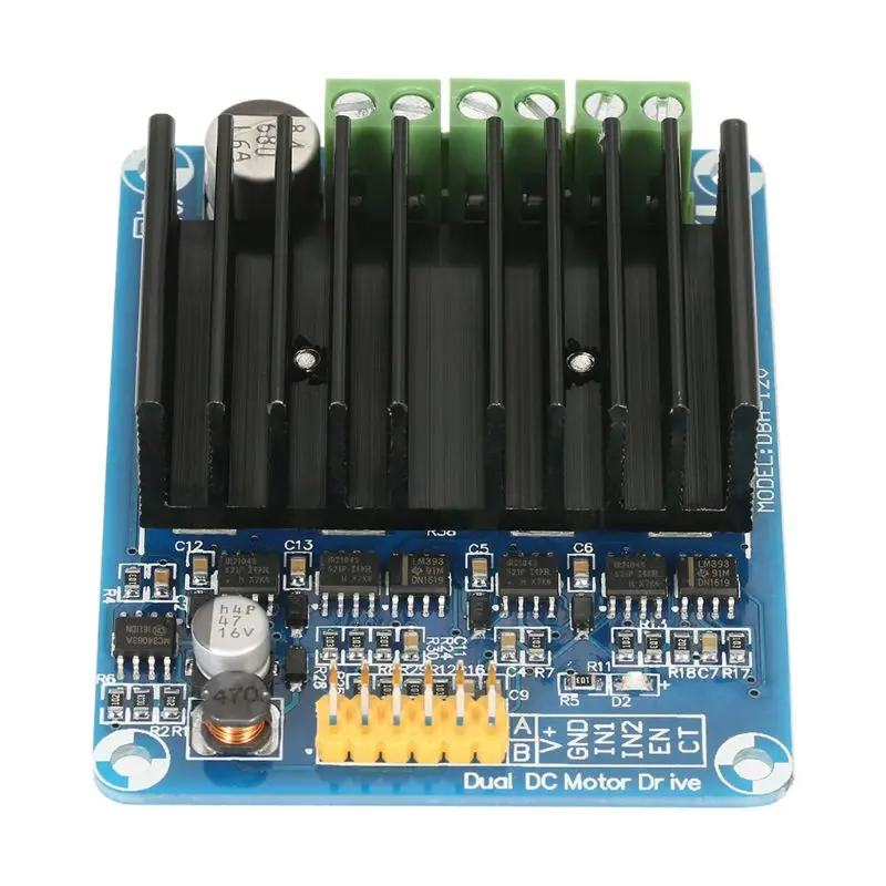 30A 5V 12V двигатель Управление Модуль H Мост двухканальный диск Доска высокое