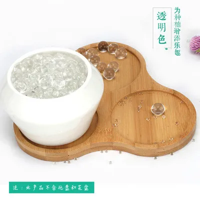 150 шт Растения нетоксичные Хрустальные шарики для воды смешанные цвета