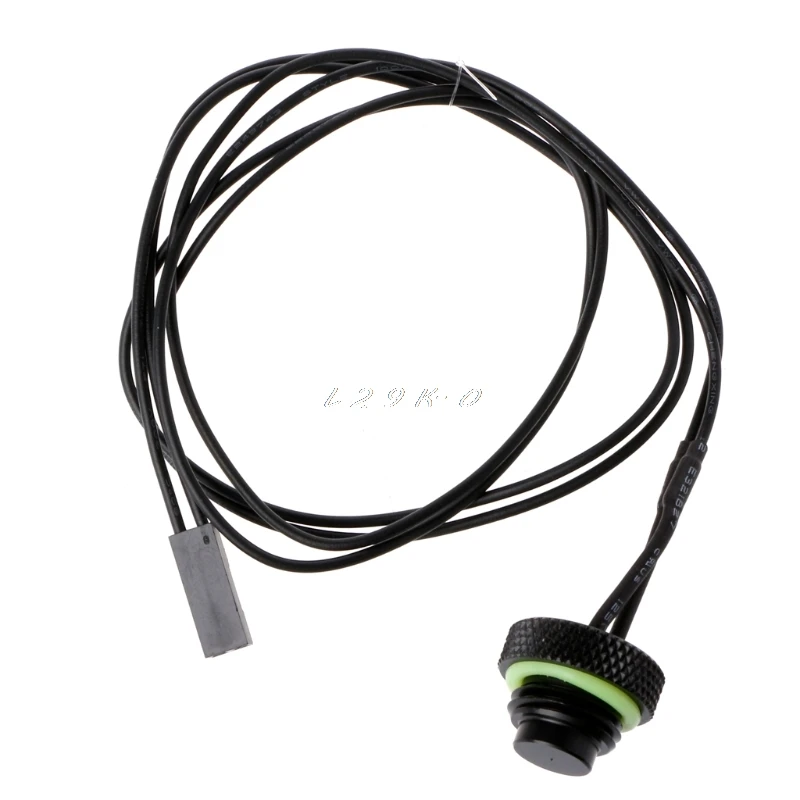 

PC Water Cooling Kit Water Cooling System 10K Temperature Sensor G1/4 Stop Fitting 2-Pin Plug Cable
