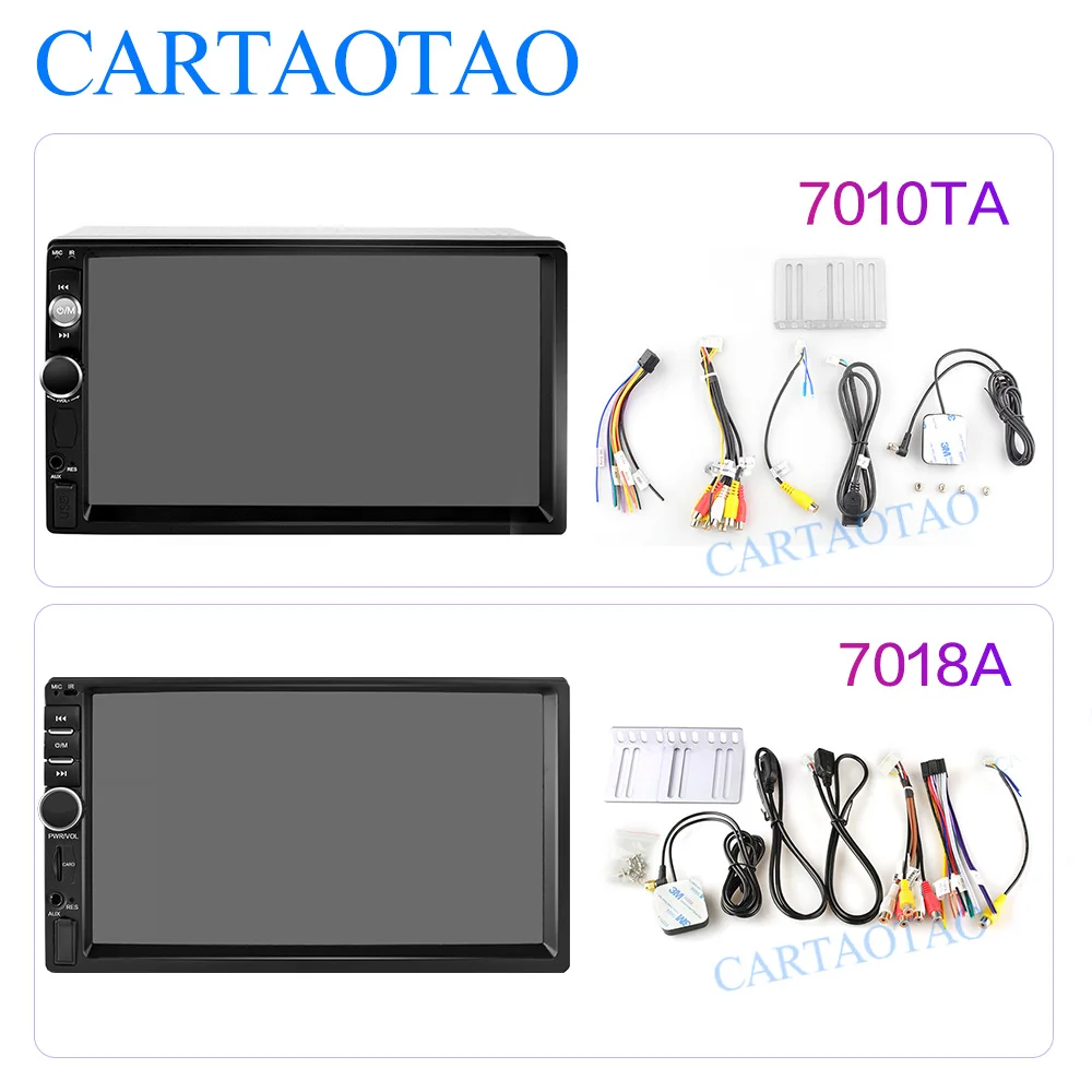 Автомагнитола 2 din 7 дюймов Android MP5 Bluetooth USB GPS WIFI ОЗУ Гб ПЗУ 32 Гб|Автомагнитолы| |