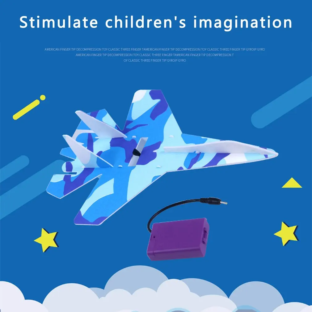 Модель самолета Su27 сделай сам из пенопласта катапульта игрушки для детей