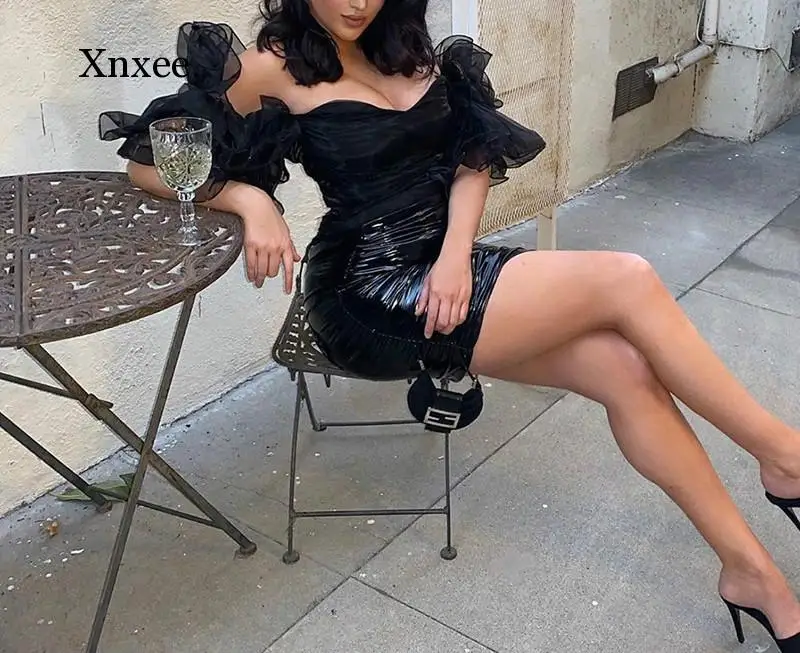 

Womens Off Shoulder Sleeveless Bodysuit Blouse Stretch Leotard Jumpsuit Tops