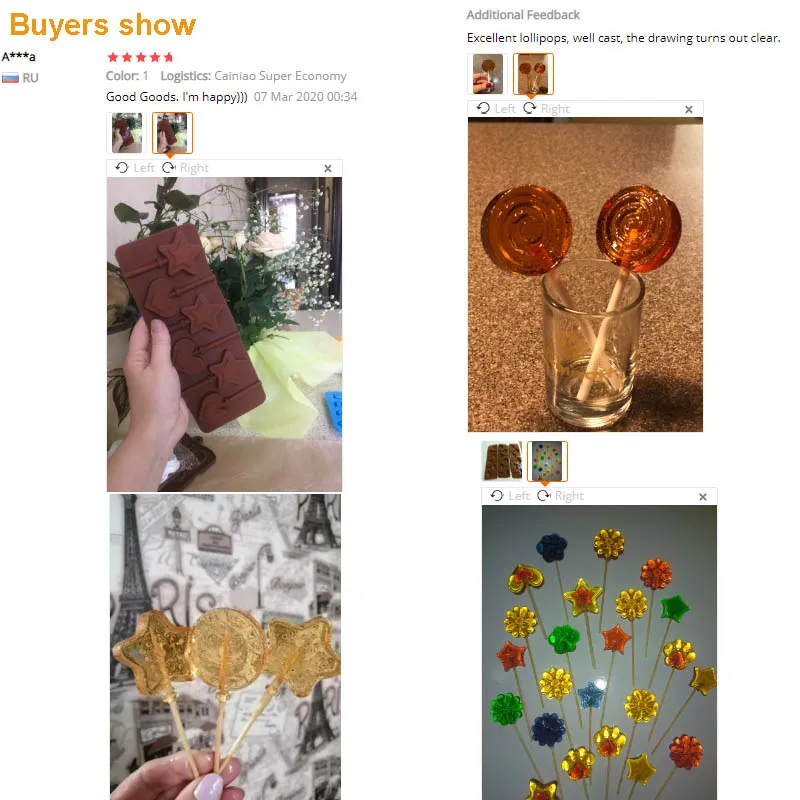 Продажа 1 шт. силиконовые леденцы Конфеты Шоколад пресс форм Высокое качество для