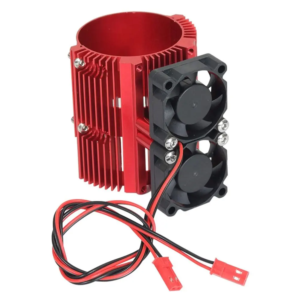 

Motor Radiator Dual Fan For Traxxas 1/10 E-revo Big E Summit Big S Cooling Radiator Model Car Accessories