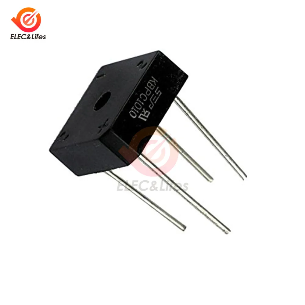 1 шт. IC чипы мост выпрямитель KBPC1010 KBPC-1010 10A Выход Voltag DC 1000V однофазный | Инструменты
