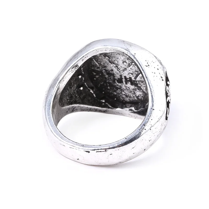 

RJ Hot Vintage Howard Phillips Lovecraft Cthulhu Mythos Ring Miskatonic University Rings For Woman Men Fashion Souvenir Jewelry