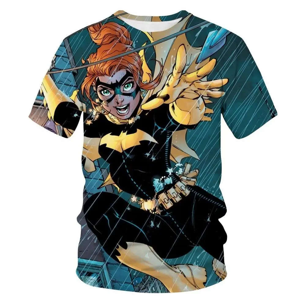 Новинка 2020 3d Бэтмен/клоун Футболка мужская женская мода хип хоп уличная одежда