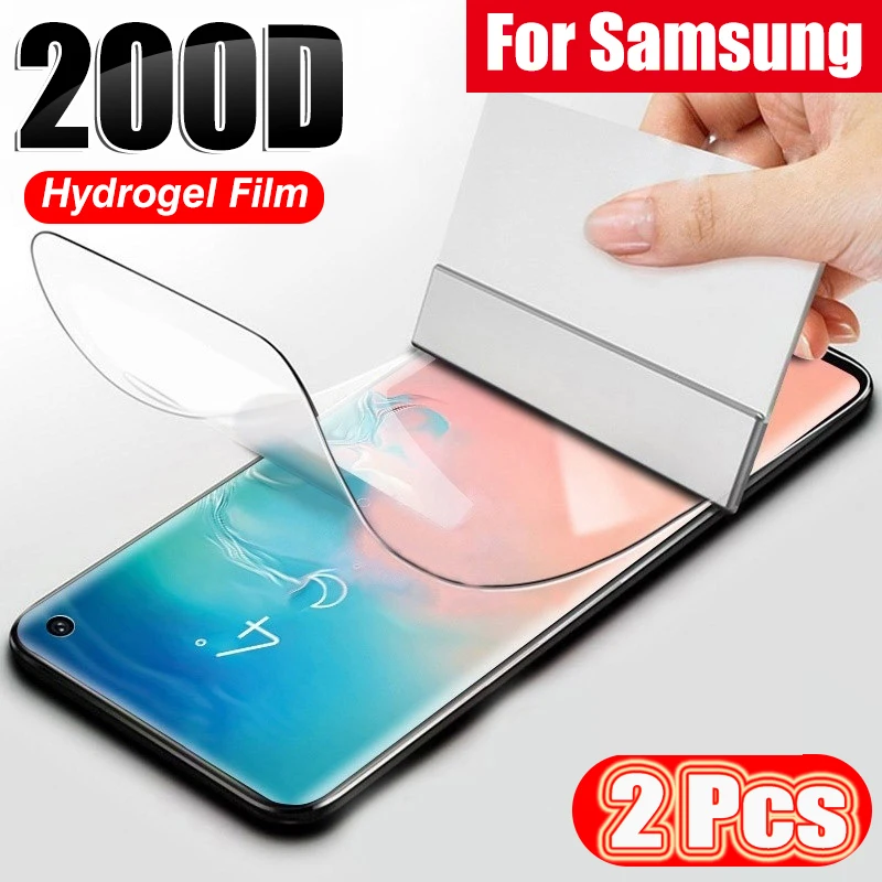 

Screen Protector not Glass 2Pcs For samsung galaxy a71 a51 2019 a 51 71 51a 71a a515F a715F Full Cover Protective Hydrogel Film