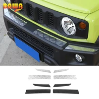 bawa exterior sticker durable car front bumper decoration protection sticker aluminum alloy accessories for suzuki jimny 2019