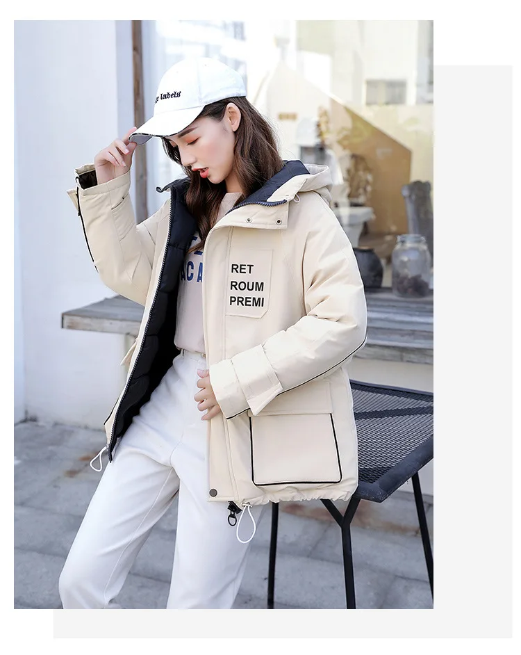 Abrigos Mujer Invierno Short Winter Jacket Women Fur Cotton Padded Jacket Female Parka Womens Jacket Winter Coat for Woman