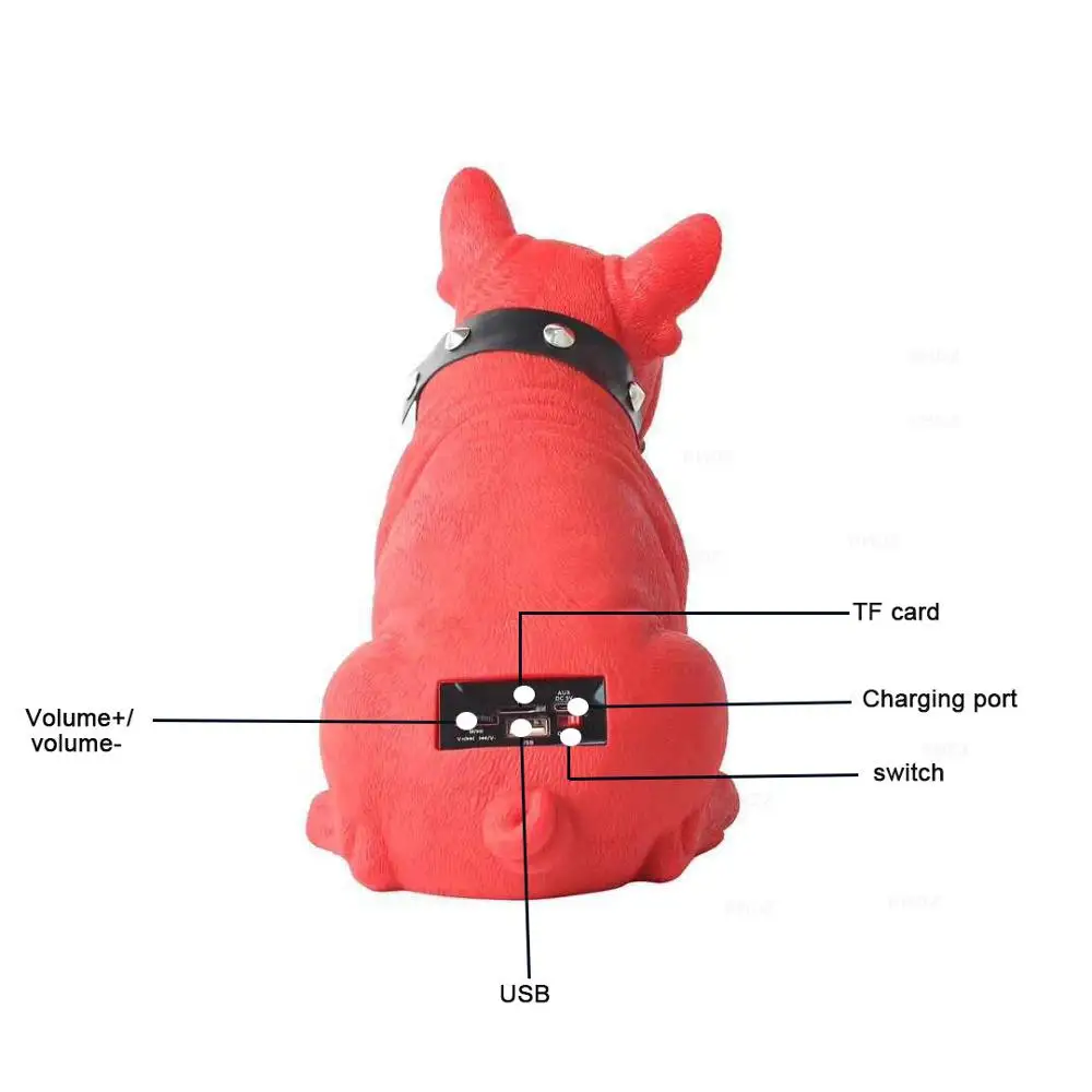 Беспроводной Bluetooth динамик стерео колонка с сабвуфером Hi Fi басовый бумбокс