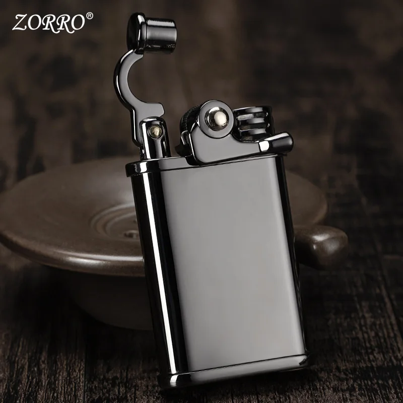 Зажигалка рокер ветрозащитный креативный Ретро шлифовальный зажигание колес