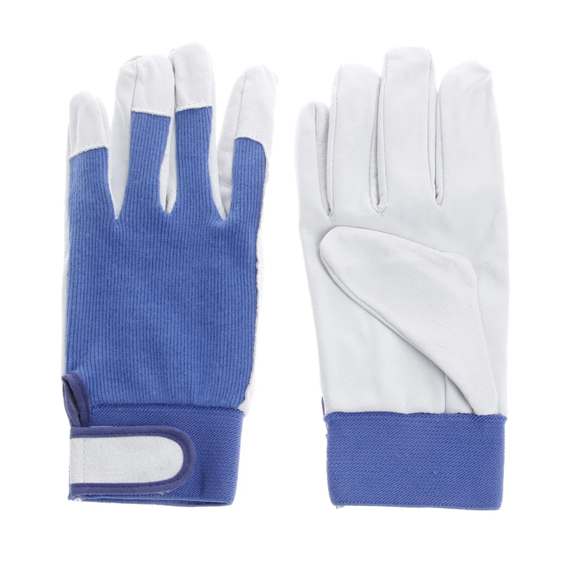 

1Pair Pigskin Leather Gloves Wear Resistant Driving Working Repair Safe Gloves