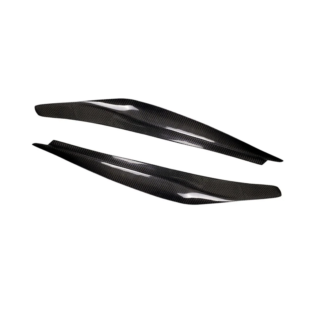 

Suitable for Ford Carnival 13-16 lamp eyebrow carbon fiber automobile headlamp eyebrow eyelash modification decoration