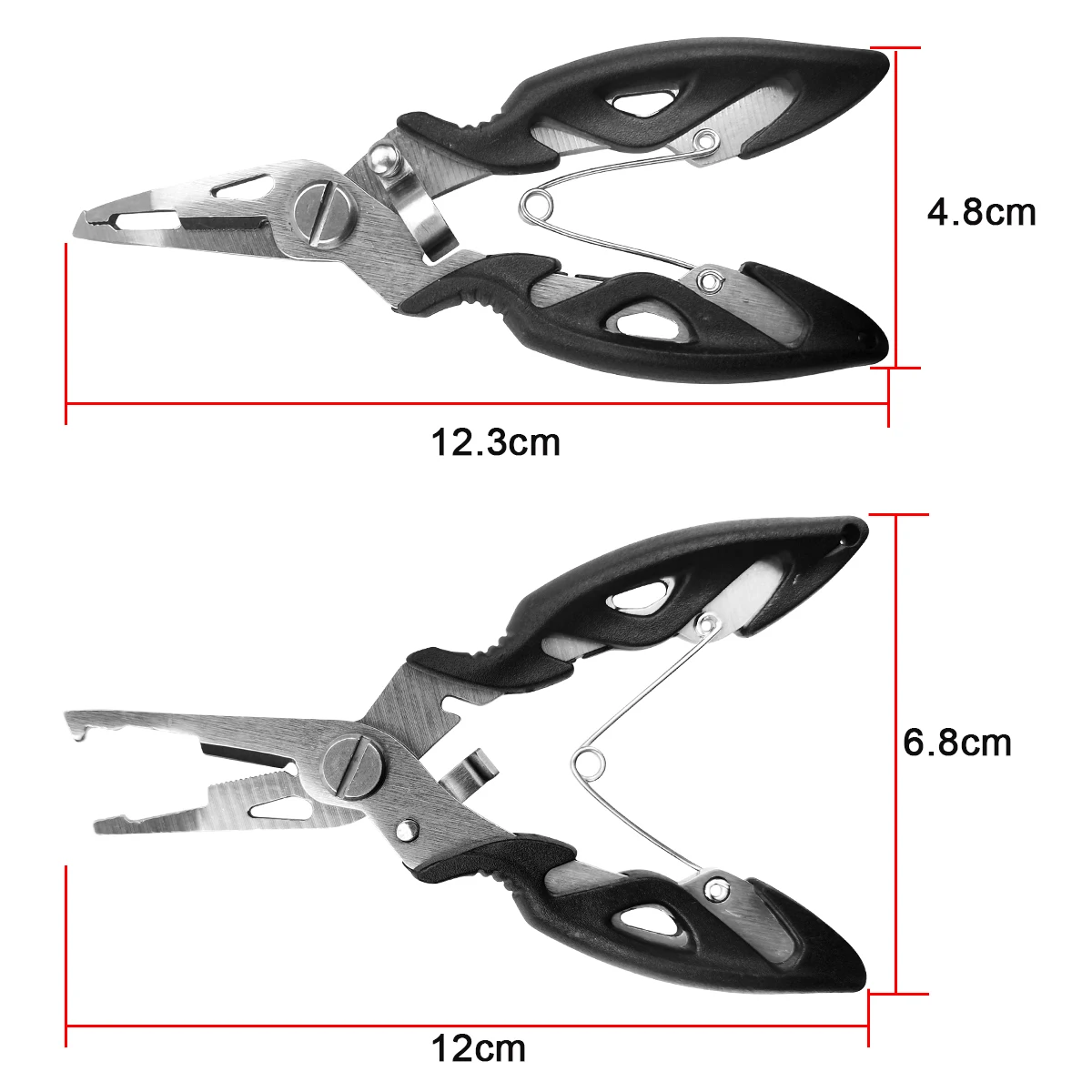 Fishing Plier Scissor Braid Line Lure Cutter Hook Remover etc. Cutting Fish Use Tongs Multifunction Scissors Tackle Tool | Спорт и