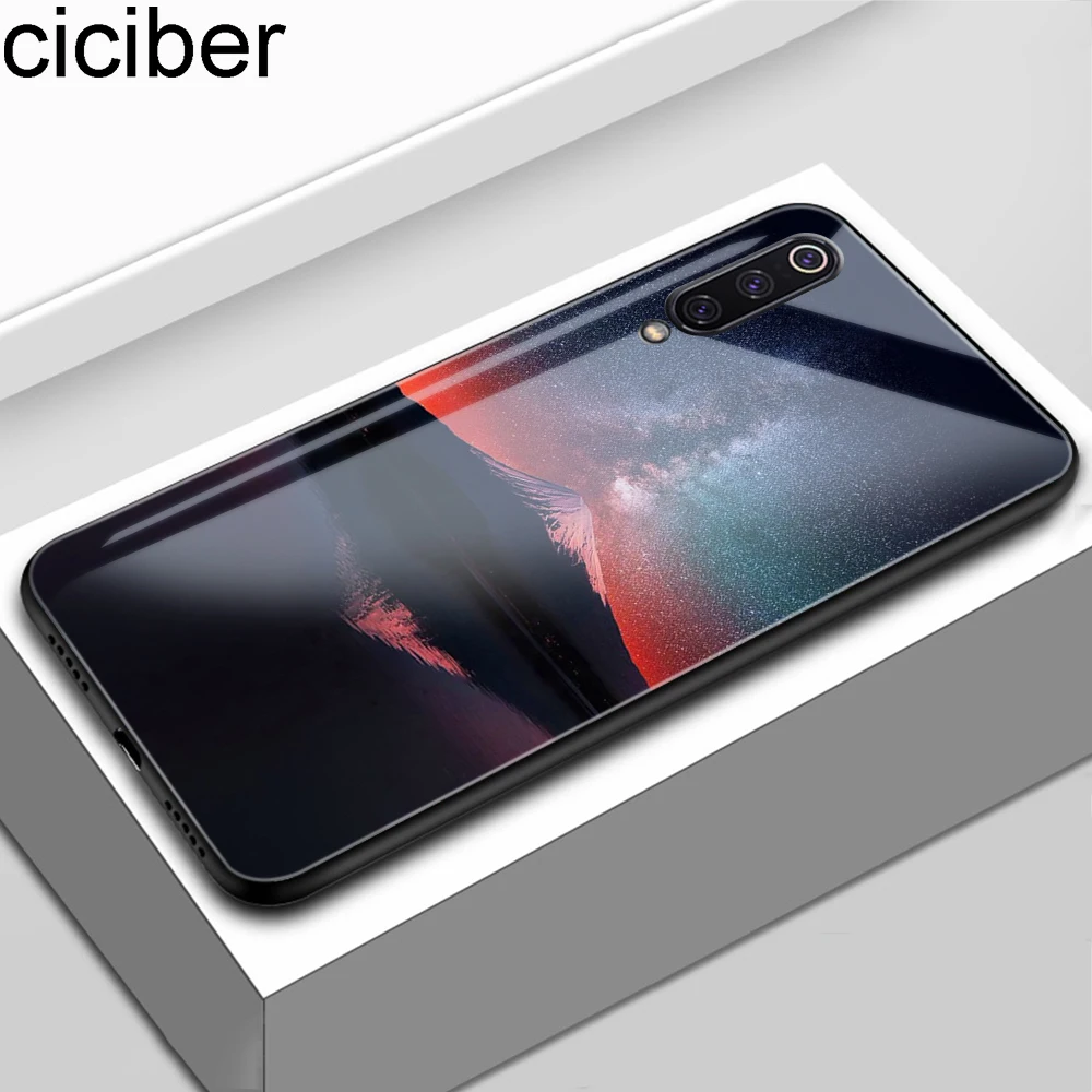 Стеклянные чехлы для телефонов Xiaomi MI 9 9T 8 A2 6X MIX 2 2S PocoPhone F1 Redmi Note 7 6 5 Pro Plus|Бамперы| |