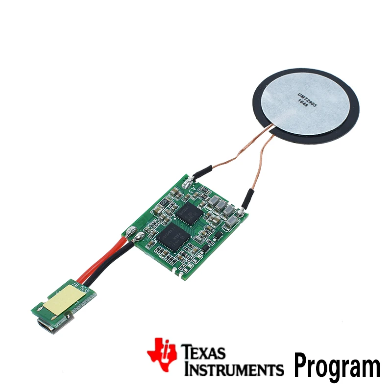 Texas scheme 5V 1A беспроводной источник питания Зарядка 5W беспроводное зарядное устройство передатчик Универсальная Быстрая зарядка DIY микро usb зарядка катушка - Цвет: Texas scheme