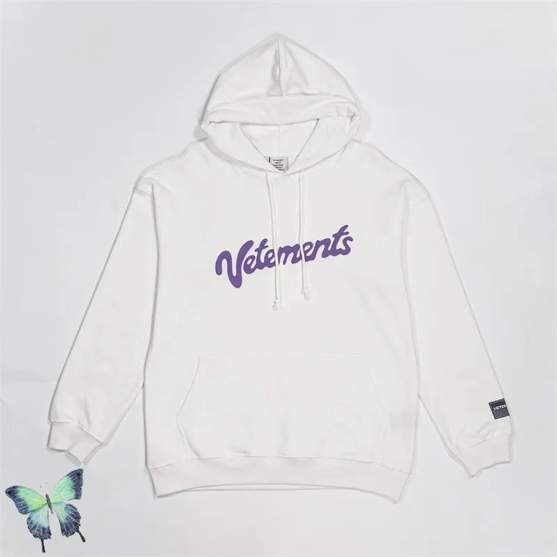 

2021 Winter Oversize Vegan Pullover VETEMENTS Hoodies Sweatshirts