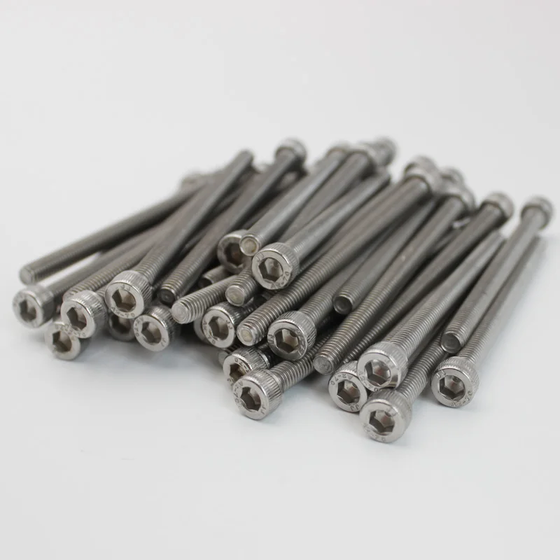 stainless steel extra long hexagon socket cap screw bolt 100mm/110mm/120mm/130mm/140mm/150mm/160mm/170mm/180mm/190mm/200mm/250mm