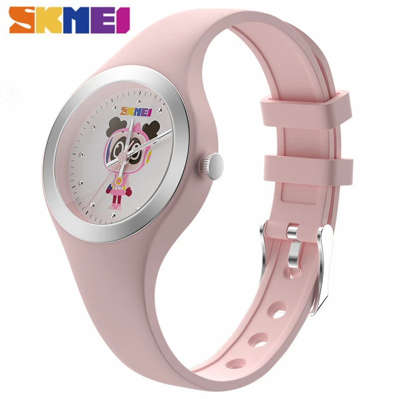 

SKMEI Cute Cartoon Children's Waterproof Sports Watch Boys and Girls Silicone Strap Children's Smart Watch YZ1003