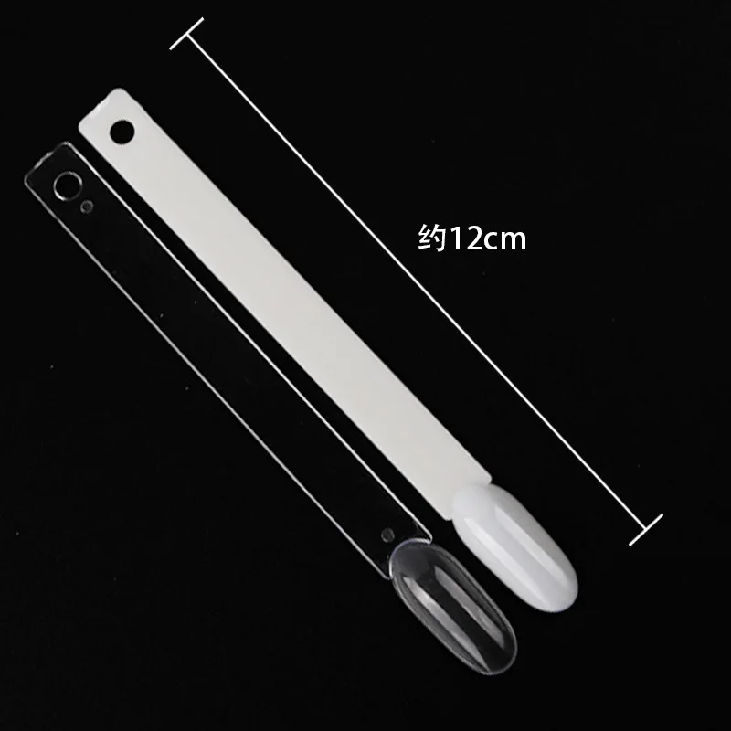 50 шт. Набор накладных ногтей овальной формы искусственные ногти прозрачные