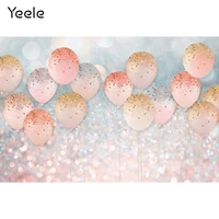 yeele birthday cake smash backdrop rainbow balloons star glitters newborn portrait background photography for photo studio props